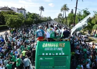 Celebrations Erupt in Seville as Betis Fans Paint the City Green and White